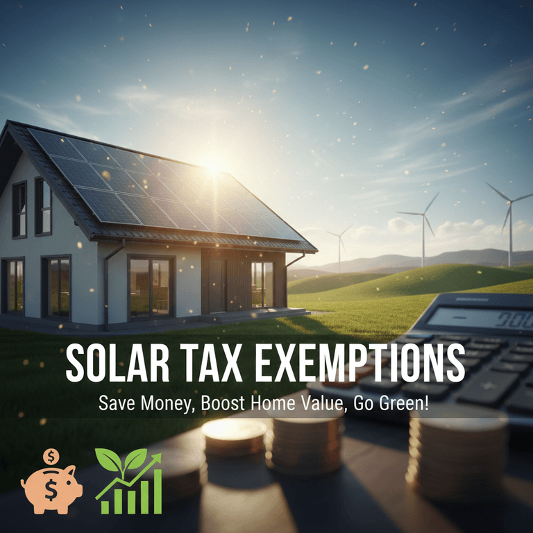 Solar Tax Exemptions: Complete 2025 Guide To Sales Tax And Property Tax Savings