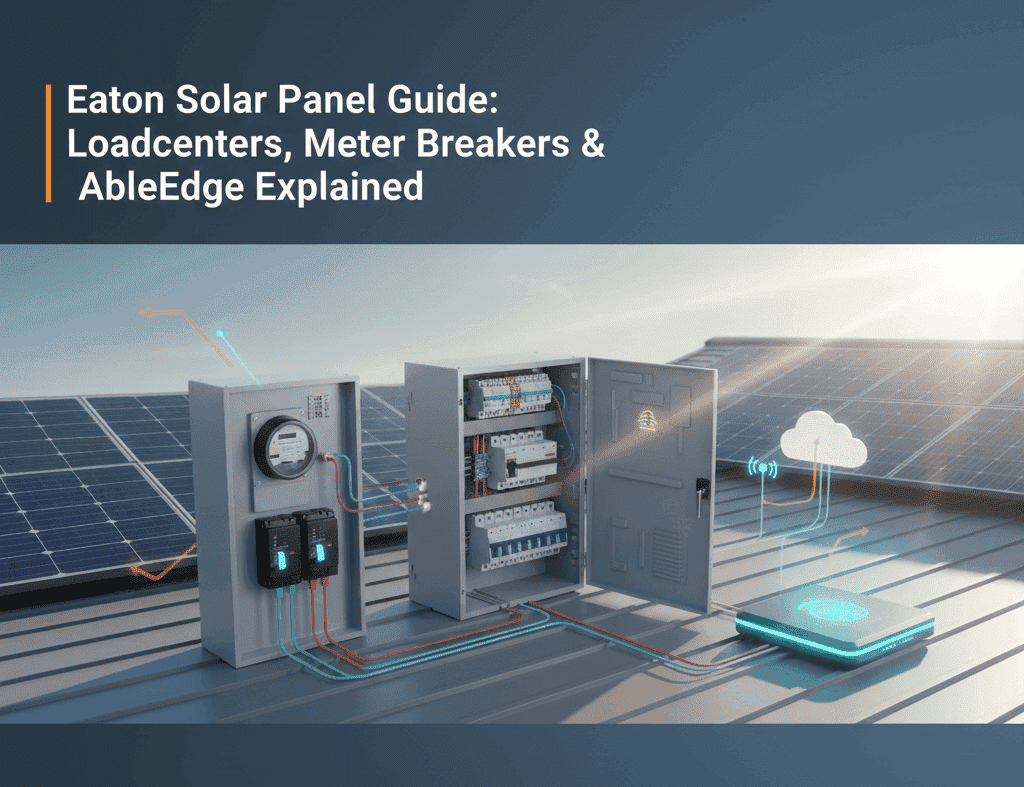 Eaton Solar Panel Guide: Load Centers, Meter Breakers & AbleEdge Explained