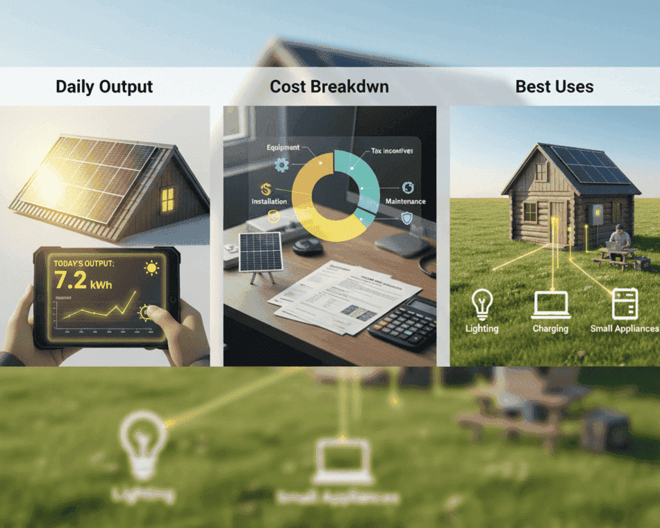 1kW Solar Panel System: Daily Output, Cost Breakdown, And Best Uses
