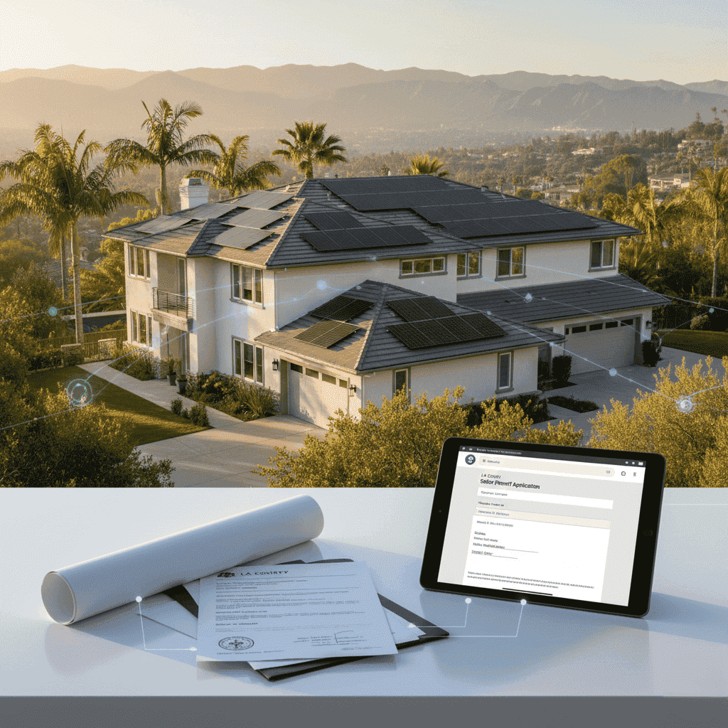 LA County Solar Permit Cost & Process: What Homeowners Need To Know