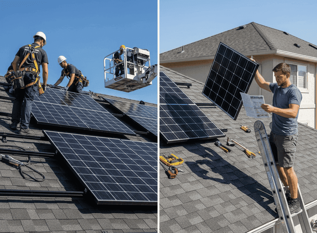 Professional Solar Panel Installation VS. DIY: Which Saves You More?