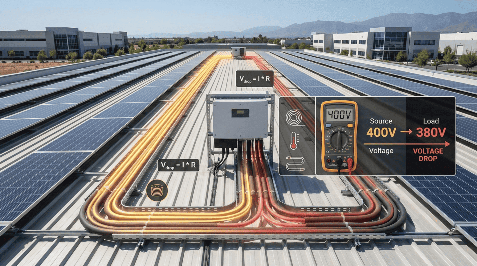 Voltage Drop In Solar Panels: Causes, Calculation Formula, And Mitigation Methods