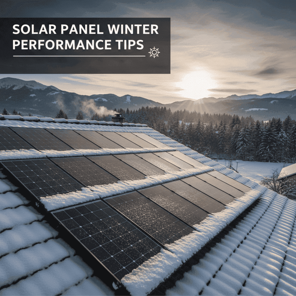 Solar Panels In Winter: 5 Ways To Maximize Performance