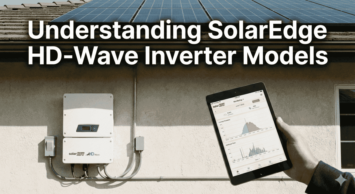 SolarEdge HD-Wave Inverter: Complete Installation & Permitting Guide For Homeowners And DIYers