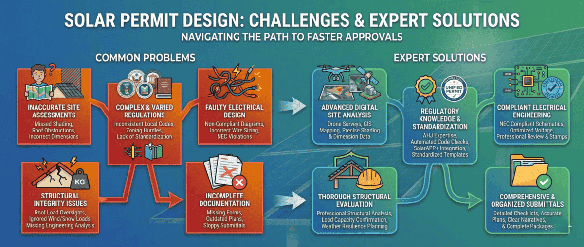Solar Permit Design Challenges: Common Problems And Expert Solutions