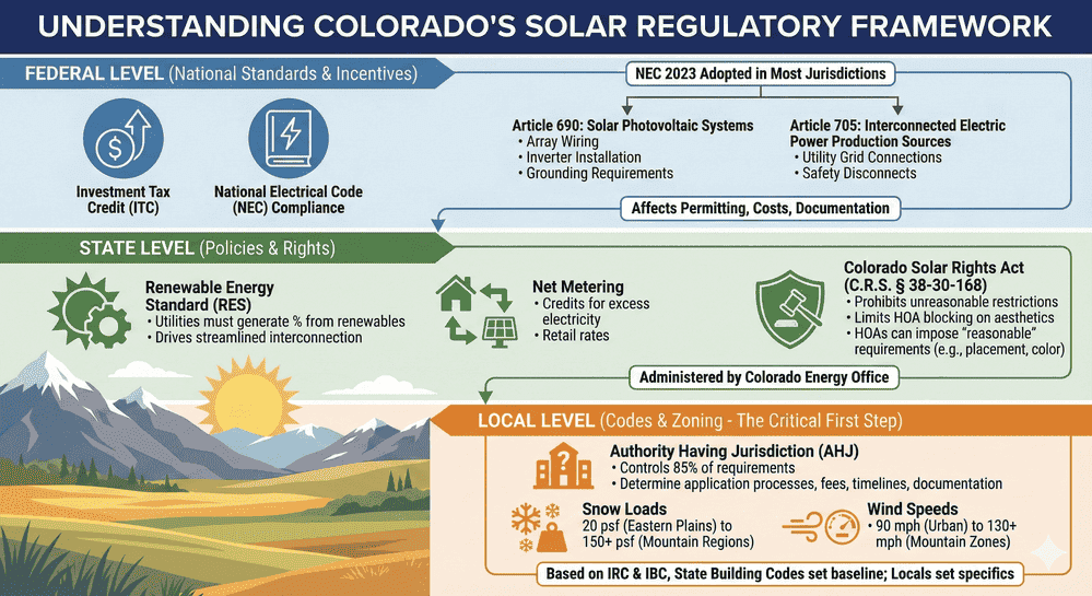 Colorado Solar Permit Guide 2026: Requirements, Costs & Timeline