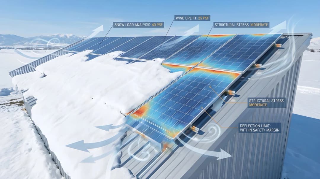 Solar Load Government Testing Solar Wind Load And Snow Load Analysis: Surviving Extreme Weather
