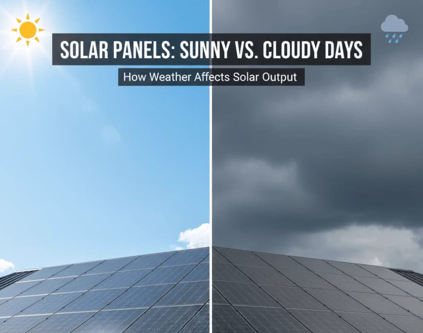 Solar Weather Explained Do Solar Panels Still Work When It's Raining Or Cloudy? How Weather ...