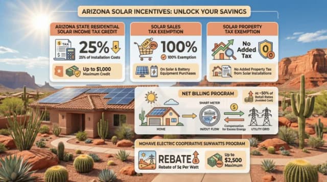 Free Solar Incentive Solar Incentives By State: Complete Guide To Rebates, Tax Credits, And ...